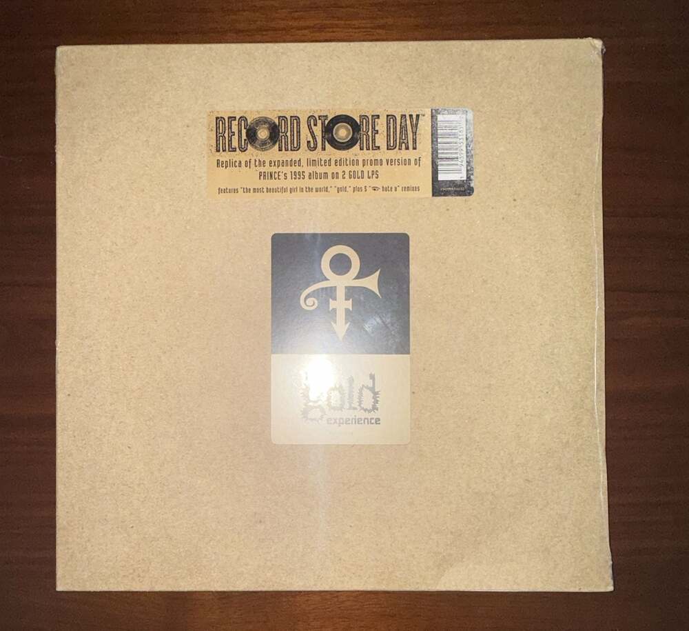 Prince The Gold Experience Record Store Day 2022 Translucent Gold Vinyl 2LP